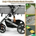 thumbnail image 5 of Vomeast Baby Stroller, Foldable Aluminum Alloy Stroller with Reversible, Travel Stroller for Newborn Infant, Grey, 5 of 11