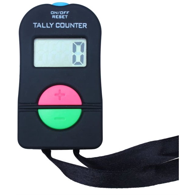 Digital Handheld Counter Electronic Manual Clicker Add / Subtract Model for Golf Sports