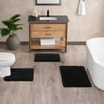 thumbnail image 6 of Resort Collection Chenille Plush Loop Bath Mats, 3-Piece Set, 6 of 7