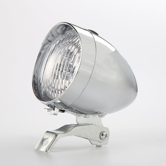 Trayknick 3 LED 2Modes Bicycle Bike Front Light Lamp Headlight Vintage Flashlight Headlamp