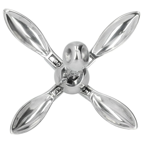 Folding Grapnel Anchor, Boat Anchor Portable Folding Boat Anchor Boat Hardware For Marine Boat Yacht Dinghy