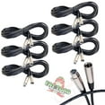 thumbnail image 2 of Fat Toad XLR Microphone Cables (6 Pack) - 20 ft Professional Pro Audio Mic Cord Patch with Lo-Z Connector - 24 AWG Shielded Wire and Balanced for Impeccable Recording Studio Sound, 2 of 14
