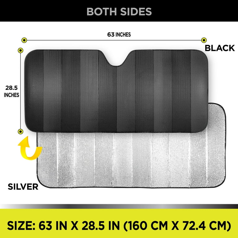 Auto Drive Holographic Accordion Windshield Sunshade photo 3