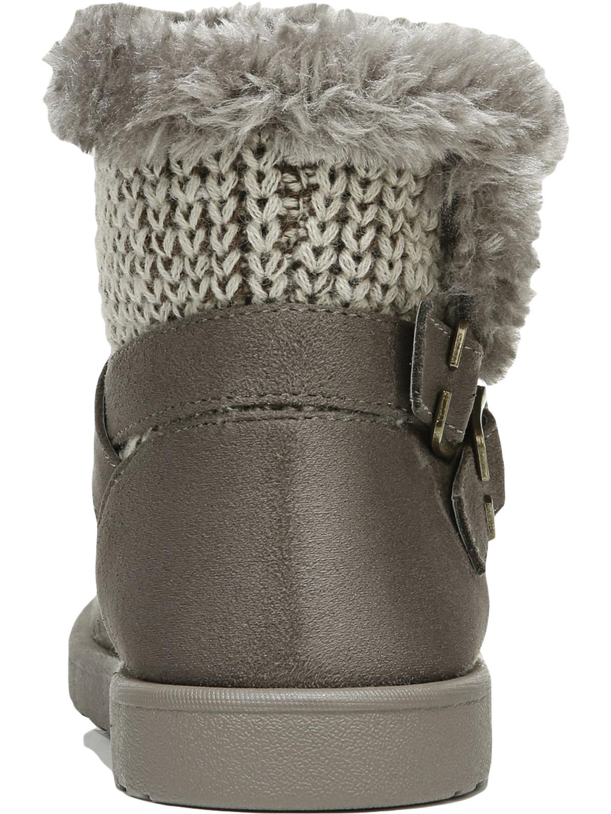LifeStride Women's Flurry Snow Boot - Microsuede Slip-On Bootie With Faux Fur - View #5