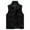 Black, variant on Men's Down Vest Plus Size Fall Winter Mens Warm Gilet Solid Color Sleeveless Jackets Waistcoat Outerwear with Pockets