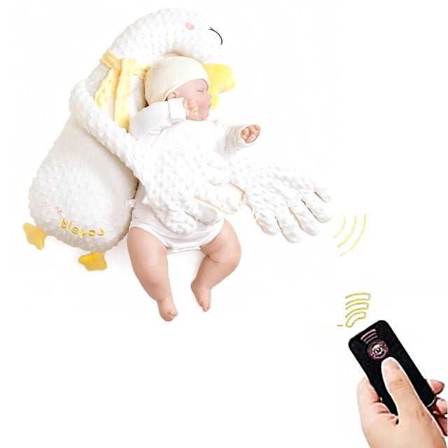 Baby Soothing Palm Automatic Palm Patting Stuffed Animal Sleep Soothers Adjustable Speed Remote