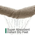 thumbnail image 5 of FRABE Non Slip Bathroom Rug with Rubber Backing, Ultra Absorbent Quick Dry Microfiber Bath Mat, Machine Washable, Beige, 24"x36", 5 of 10