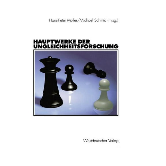 Hauptwerke Der Ungleichheitsforschung, (Paperback)