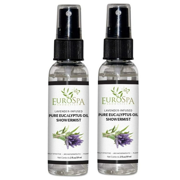 EuroSpa Aromatics Pure Eucalyptus Oil Shower Mist Spray Aromatherapy 2