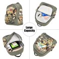 thumbnail image 5 of JIALIOU Mini Backpack Purse for Women Quilted Casual Daypack Small Travel Shoulder Bag, Cute Demon on Cup, 5 of 7