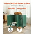 thumbnail image 3 of KFFKFF Automatic Cat Litter Box Cabinet, 41.3 in Self-Cleaning Enclosure with Drawer & Removable Divider, Includes Built-in Power Outlet, Compatible with Various Smart Litterboxes, 3 of 9
