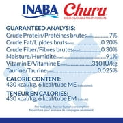 INABA Churu Creamy, Lickable Purée Cat Treat w Taurine, 0.5 oz, 50 Tubes, Chicken Variety