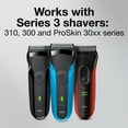 thumbnail image 3 of Braun Series 3 32B Electric Shaver Head Replacement Cassette - Black, 3 of 9