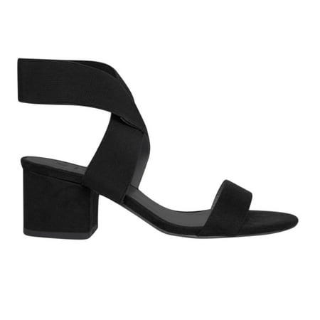 

Summer Savings Clearance! PEZHADA Heels for Women Womens Sandals Flat Shoes Ladies Beach Sandals Summer Non-Slip Causal Slippers Black