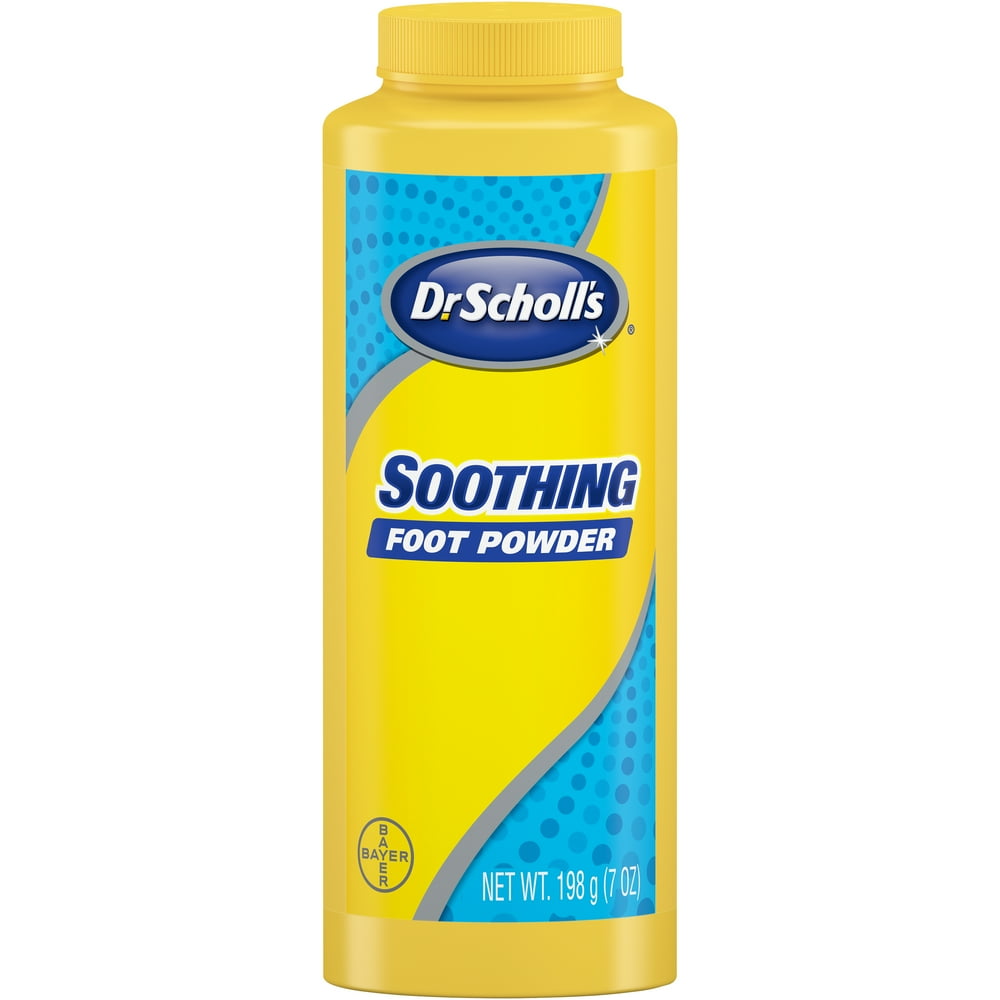 Dr. Scholl's Soothing Foot Powder for Wetness and Odor, 7 Oz Walmart