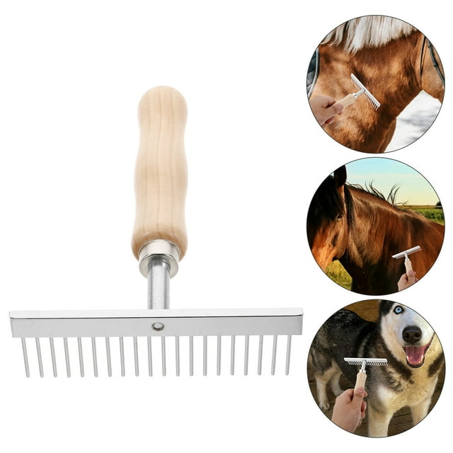 GETAJGHSD Râteau de Toilettage pour Chiens sous-Vêtement kit de Toilettage Ergonomique 1 Pack