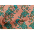 thumbnail image 4 of oneOone Cotton Poplin Fabric Leaves|Floral & Paisley Block Decor Fabric Printed BTY 56 Inch Wide, 4 of 4