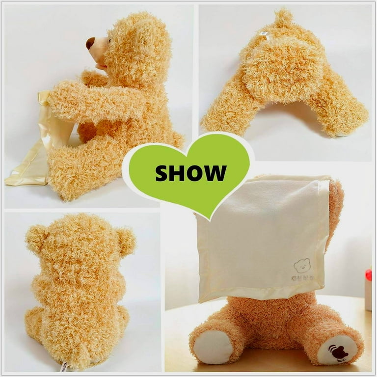 Baby Gund Peek A Boo Bear With Blanket Interactive Toy Stuffed Animal,100%  New