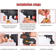 thumbnail image 4 of Welan 435 PSI 21V Cordless Pressure Washer, 4 of 11