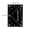 thumbnail image 3 of Rbaofujie Bathroom Rugs Non Slip Washable Football Training Mat Slip and Noise Reduction Household Children'S Football Mat Training Home Training Mat Multiple Sizes Front Door Rugs Indoor, 3 of 7