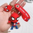 thumbnail image 1 of YIXIGGC Cute Cartoon Spider Man Keychains - Anime Figure Keyrings, Pendant Keyholder for Car Keys CJ#419-5448, 1 of 1