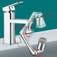 thumbnail image 7 of 1440 Degree Universal Extension Faucet Washbasin Tap Splash Aerator Splash Filter Faucet Faucet Adaptor Rotary Robot Arm Faucets ,Water Saving, 7 of 7