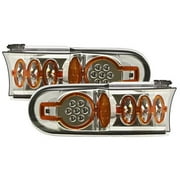 IPCW 07-09 Toyota FJ Cruiser Park Signals Front LED Platinum Smoke LEDC-2038S 1 pair