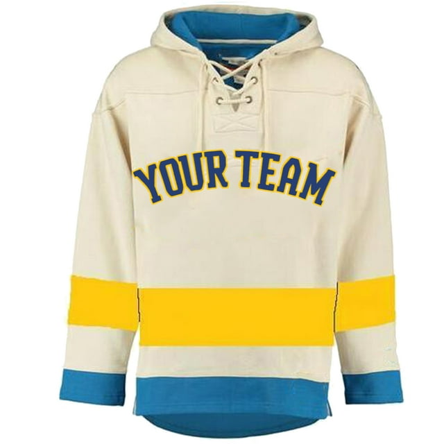 Men's Winter Hoodie Custom Your Own Style Stitched Name Number Jersey