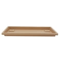 thumbnail image 1 of The HC Companies Venetian Rectangular Plant Tray, Plastic Drip Saucer, Sandstone, 1 of 9