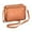 Brown, variant on Kukoosong Crossbody Bags for Women Three Layer Leather Shoulder Bag Small Size Large Capacity Card Bag Fashion Bag Soft Leather Blue