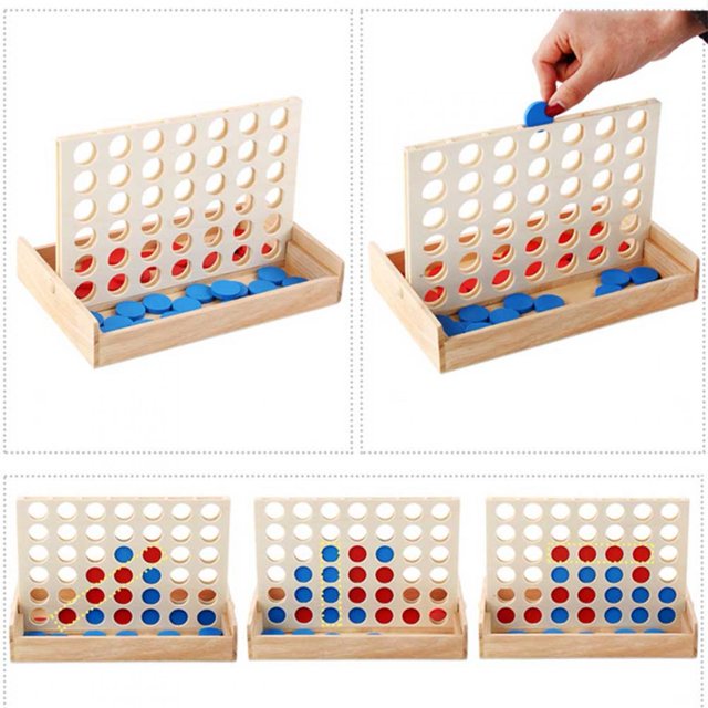 Juego De Damas Juguetes Educativos, Damas De Tablero De Madera, Cubierta Deslizante Bidireccional Para Niños Ccdes Otros