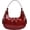 Red, variant on Women's Crescent Leather Shoulder Bag Y2k Purse Red Purse Hobo Handbag 90s Vintage Y2k Bag Clutch Purses
