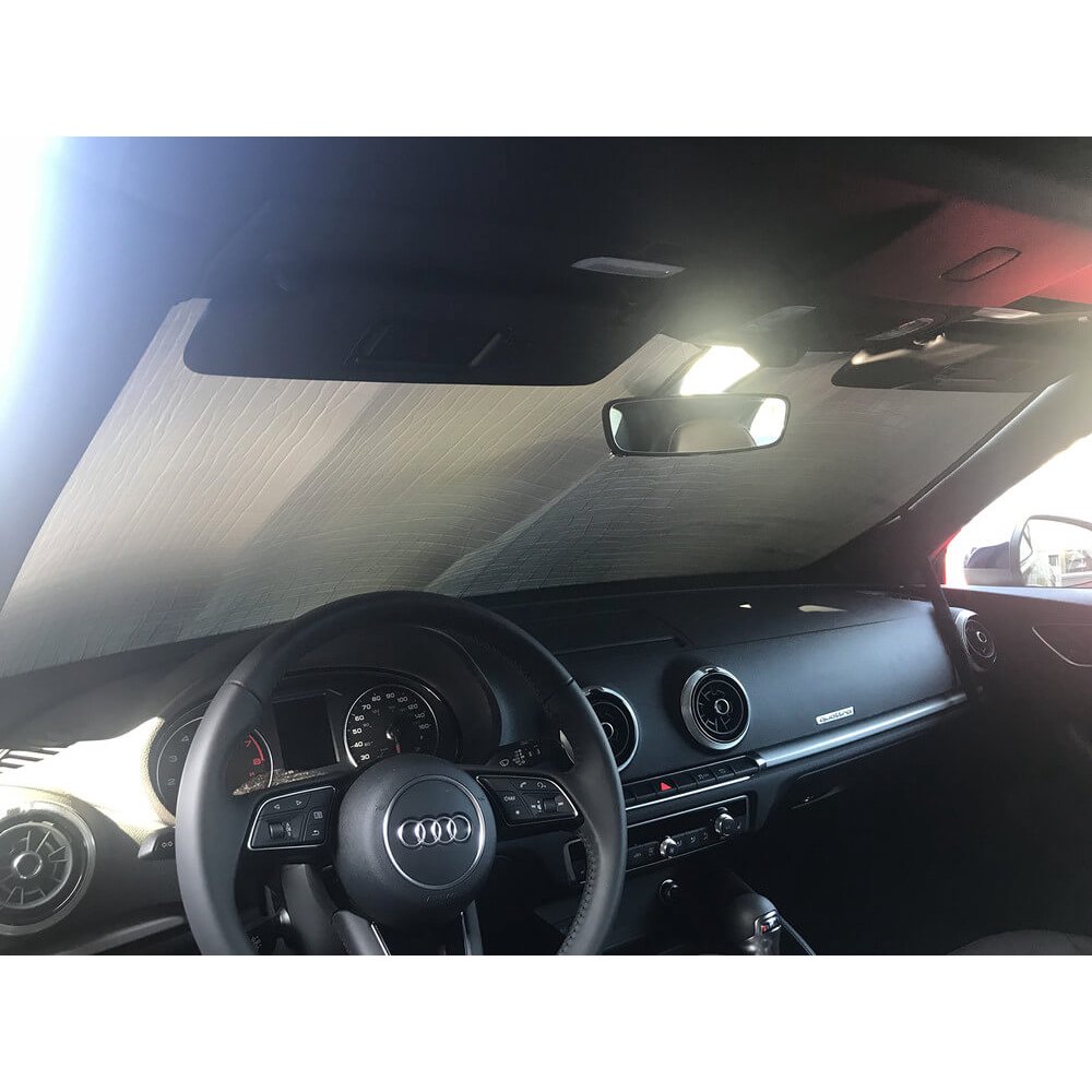 HeatShield, The Original Windshield Sun Shade, CustomFit for Audi A3 Convertible 2015, 2016