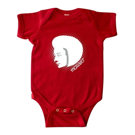 

Inktastic Mozart Silhouette Pop Art Gift Baby Boy or Baby Girl Bodysuit