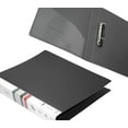 thumbnail image 3 of FineArt Ring Binder File for Documents, Projects & Certificates, 2D A4 Size Tough & Durable A4 Size Ring Binder Box Board File, Black, Pack of 2, 3 of 5