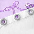 thumbnail image 4 of Erosebridal Purple Cowgirl Boots Curtains and Drapes (42x63),Bow Bowknot BlackoutCurtains for Bedroom,Vintage Farm Style Curtains Pack of 2 (42x63),Microfiber Bedroom Decor, 4 of 7