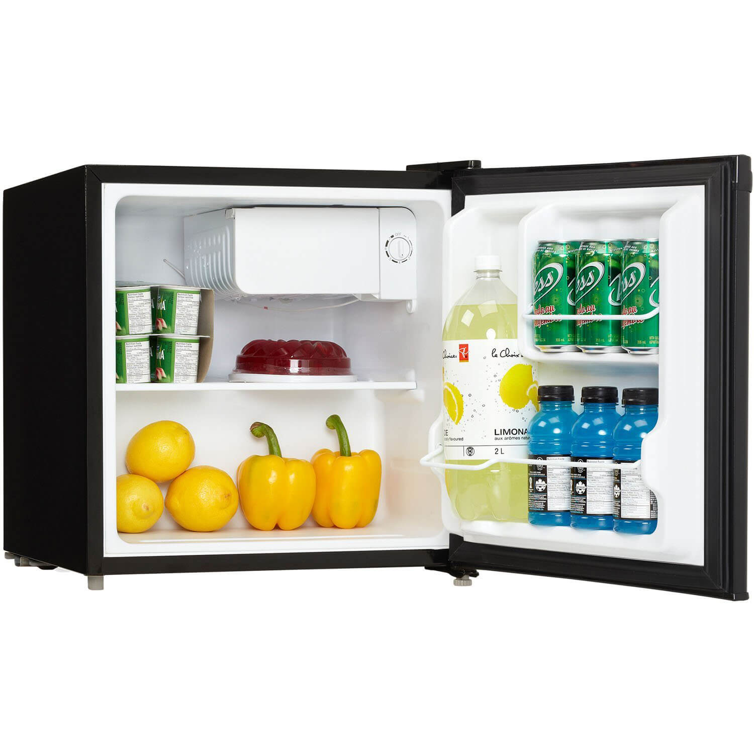 Danby 1.6 Cu Ft. Compact Refrigerator DCR016C1BDB, Black - image 2 of 2