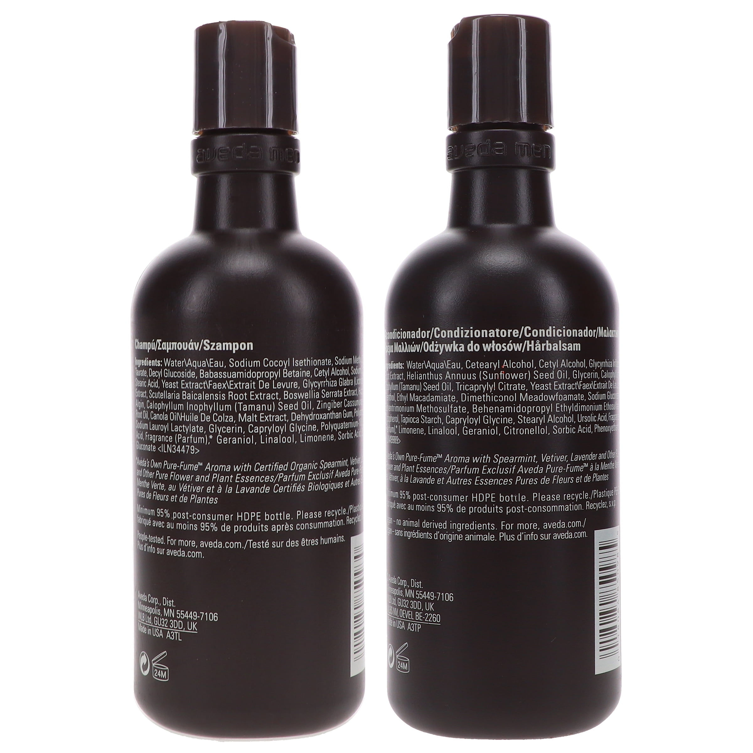 Aveda Men Pure-formance Shampoo 10 oz & Conditioner 10 oz Combo Pack