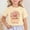 shirts for girls clearance-Beige, variant on RTKFRFLM Young Wild and Three Girls T-Shirt 3rd Birthday Graphic Short Sleeve Round Neck Tee Top for Ages 3-13 Kids Summer Celebration Cotton Shirt Cute Third Birthday Party Outfits