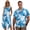 Black Pineapple, variant on Garronmavis Sunset Glow Couple Matching Outfit Polyester Mens Button Up Shirt and Womens Sleeveless Dress Hawaiian Sundress Tank Beach Dress with Pocket