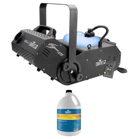 Chauvet FLEX DMX Fog Machine w/ Timer Remote & Fog Fluid, 1 Gallon