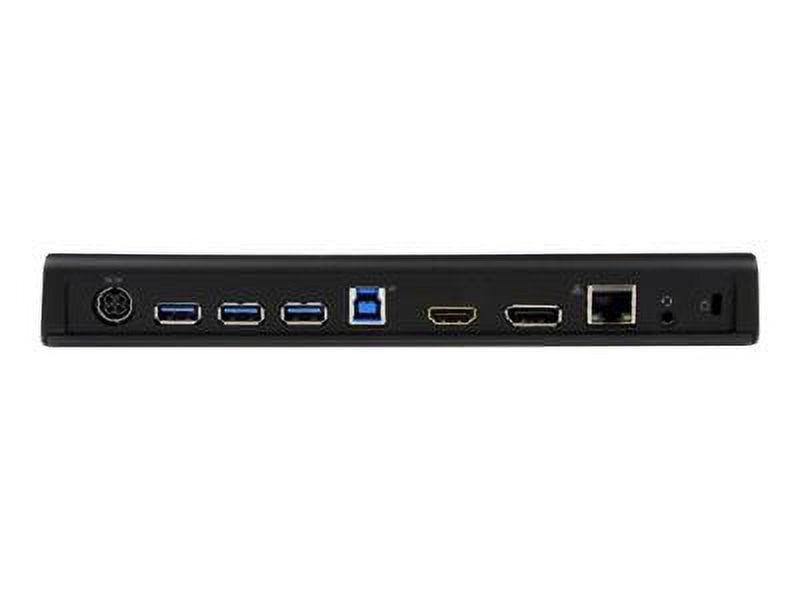 StarTech.com USB 3.0 Docking Station Dual Monitor with HDMI & 4K DisplayPort - USB 3.0 to 4x USB-A, Ethernet, HDMI and DP - USB Type A Universal Laptop Docking Station for Mac & Windows (USB3DOCKHDPC)