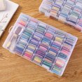 thumbnail image 3 of Mistaha R-ainbow Embroidery F-loss 48 Colors Set Hand C-ross Stitch Kit for Crafting String, 3 of 7
