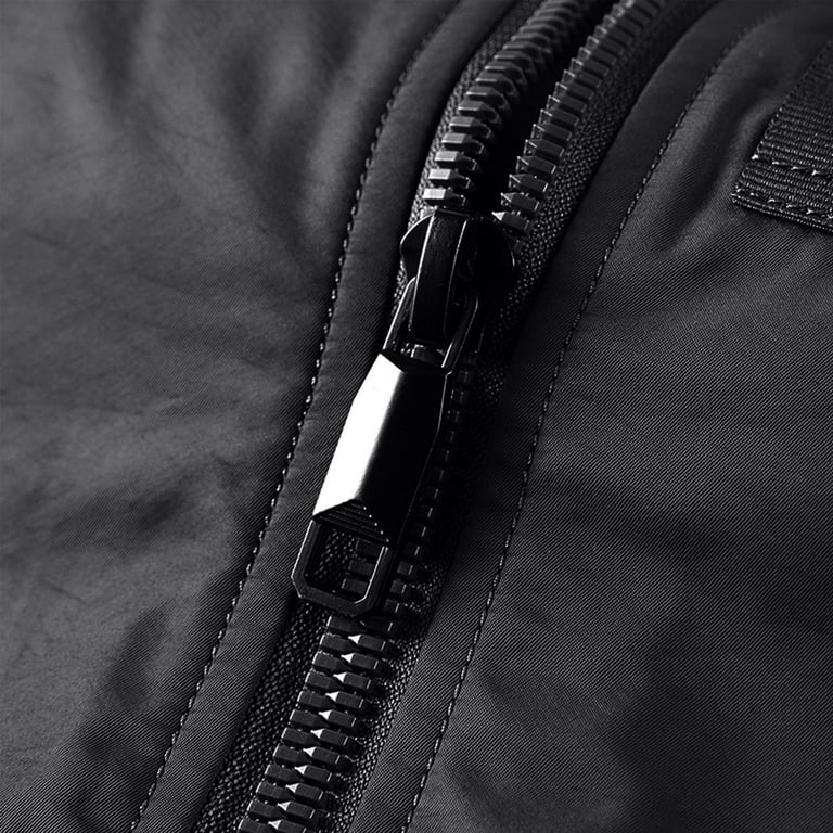 Xysaqa Men's Full Zip Bomber Jacket Fall Winter Windbreaker Xysaqa Men's Full Zip Bomber Jacket Fall Winter Windbreaker