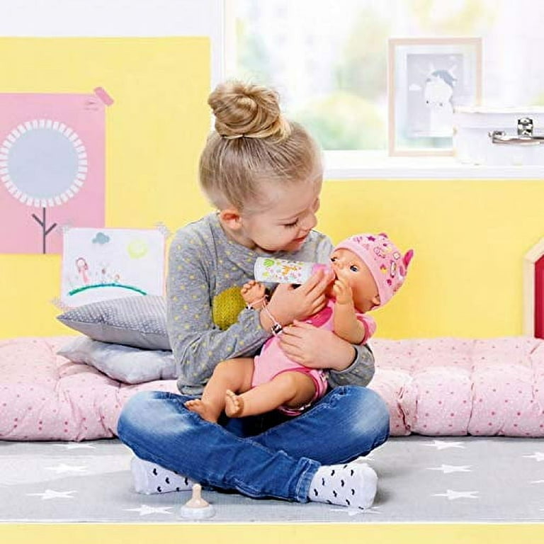 Exquisite Buggy My Sweet Baby Disappearing Magic Bottles Includes 1 Milk 1 Juice Bottle with Pacifier for Baby Doll Colorful