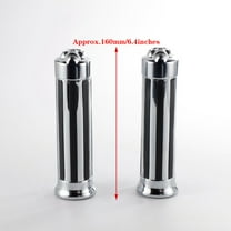 Motorcycle 1" Hand Grips Handle Bar For Harley Softail Road Glide Street Rod 750