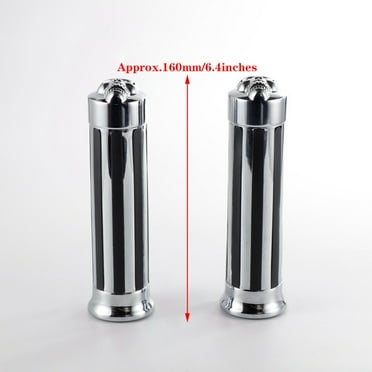 Motorcycle 1" Hand Grips Handle Bar For Harley Softail Road Glide Street Rod 750