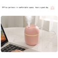 thumbnail image 2 of Mini Humidifier for Home, Cool Mist Humidifiers for Bedroom, Portable USB Alcohol Humidifier Large Capacity 220ml, Indoor Air Humidifier with Filter Cotton, Desk Humidifier Room Humidifier (Pink), 2 of 5