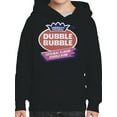 thumbnail image 2 of Officially Licensed Dubble Bubble Original Flavor Logo Youth's Hoodie, 2 of 3