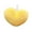 Yellow, variant on HOARBOEG Heart Pillow, 7.9in Washable Soft Yellow Heart Shaped Hug Pillow, Cute Fluffy Throw Pillows, Yellow Heart Couch Back Cushions